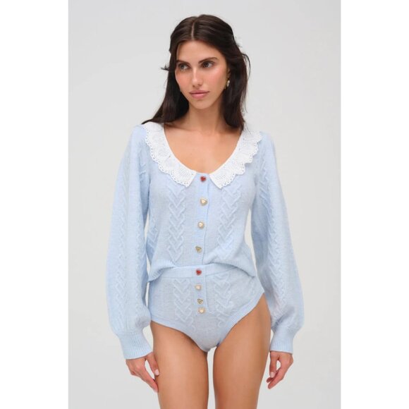 NWT Cupid Cable Knit Cardigan - Picture 4 of 10